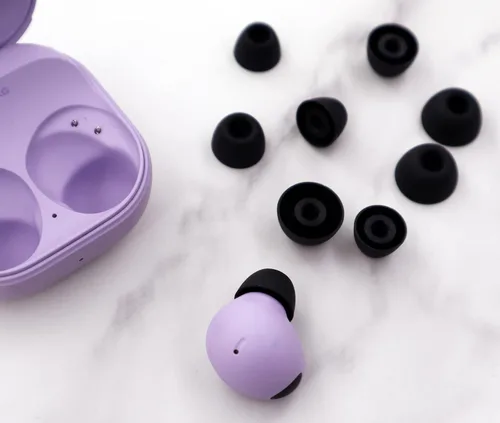 Miniatura 6 de 6 pares de auriculares Galaxy Buds 2 Pro para los oídos, S/M/L de repuesto de goma de silicona suave de gel flexible, tapones para los oídos