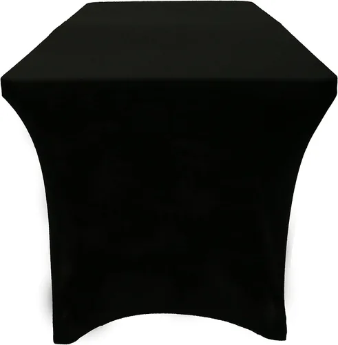 Miniatura 7 de YOUR CHAIR COVERS - Mantel rectangular de elastano de 6 pies, mantel elástico para eventos de boda, decoración de patio, tela elástica y estirable