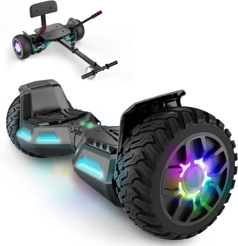 Miniatura 7 de SISIGAD Scooters for Kids Ages 7-12, with Built-in Bluetooth Speaker and 6.5" Colorful Lights Wheels, Safety Certified Self Balancing Scooter H4-rosa