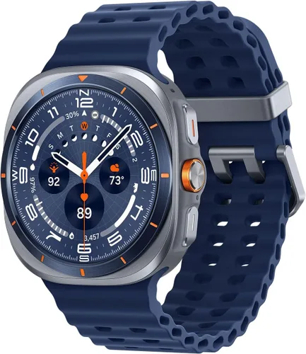Samsung Galaxy Watch Ultra (2025) 47mm LTE Smartwatch, Carcasa de Titanio, Entrenamiento Avanzado del Sueño, Entrenador de Carrera, Puntaje de
