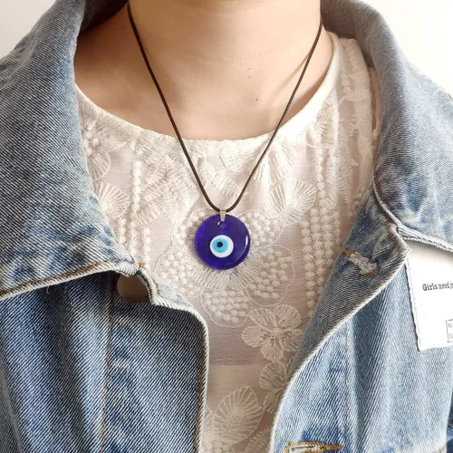 Miniatura 2 de choice of all Collar de mal de ojo para mujer, gargantilla dorada con protección contra el mal de ojo para niñas, collar de protección turca