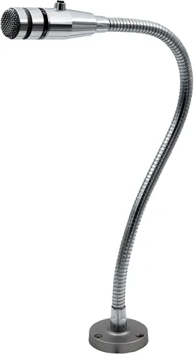 REBUILD SKILLS Micrófono Push-to-Talk RBX-515SBG-18X Compatible con Shure 515SBG-18X para uso en restaurantes, supermercados, Drive Thru - Cuello de