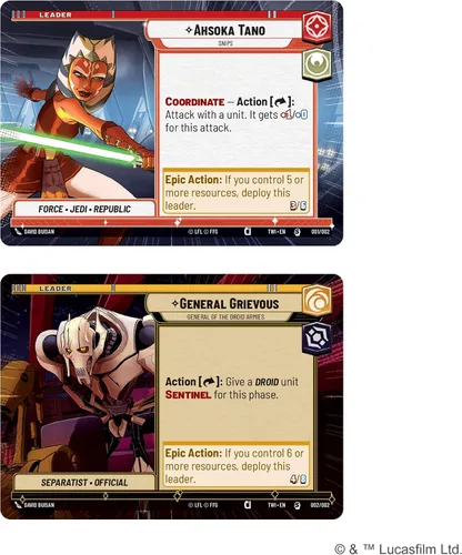 Miniatura 5 de Star Wars: Unlimited TCG Twilight of The Republic PRERELEASE Box - ¡Lanza tu aventura de Clone Wars! Incluye 6 paquetes de refuerzo, a partir de 12
