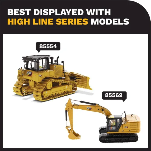 Miniatura 7 de Diecast Masters Excavadora hidráulica Caterpillar 335F L 1:50 Camiones para gatos y equipos de construcción de la serie High Line 85925