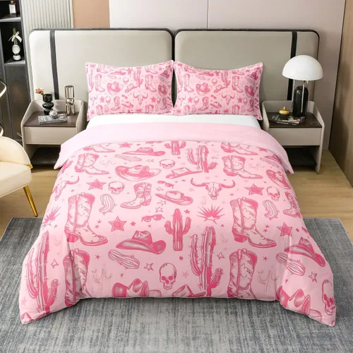 Miniatura 51 de jejeloiu Cute Mushroom Decor Duvet Cover 100% Cotton for Kids Boys Girls Twin Size Botanical Plants Bedding Set Cartoon Mushrooms Comforter Cover