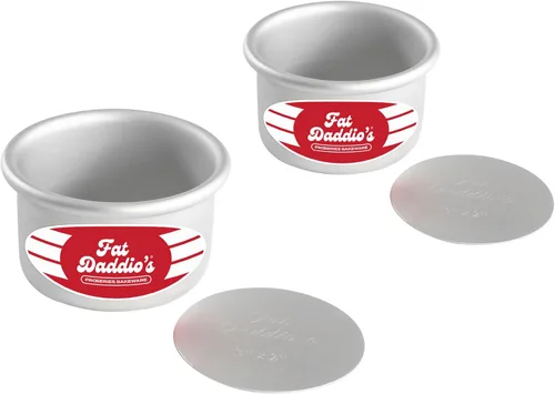 Miniatura 9 de Molde para tarta redondo de aluminio anodizado Fat Daddio con base extraíble