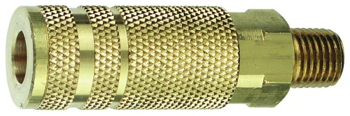 Tru-Flate 13-425 1/4" Lincoln Design x 1/4" acoplador de acero MNPT