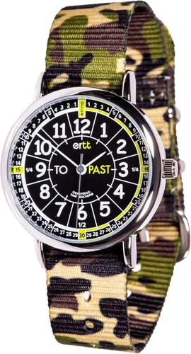 EasyRead Time Teacher Kids Watch - Girls & Boys Watches for Kids - Analog Teaching Watch for Kids - Learn to Tell The Time Childrens Watch - 3 Step