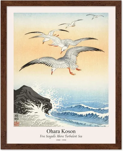 Miniatura 14 de Poster Master Vintage Ohara Koson Poster - Retro Blooming Lotus Flowers Print - Japanese Art - Flower Illustration - Aesthetic Design - Floral