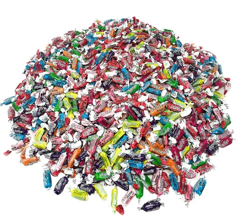 Tootsie Roll Frooties American Candy Fruity Favorites - Bolsa de mezcla suave y masticable, Taffy Midgees envueltos individualmente, surtido de 10