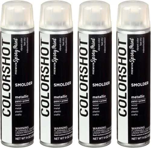 Miniatura 23 de COLORSHOT Pintura en aerosol brillante, aromaterapia (lavanda) 10 onzas, paquete de 4, pintura acrílica de secado rápido, uso en interiores