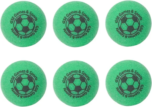 GSE Games & Sports Expert Tamaño reglamentario 1.365 pulgadas de repuesto de futbolín, pelotas de fútbol oficiales de mesa de torneo, accesorios de