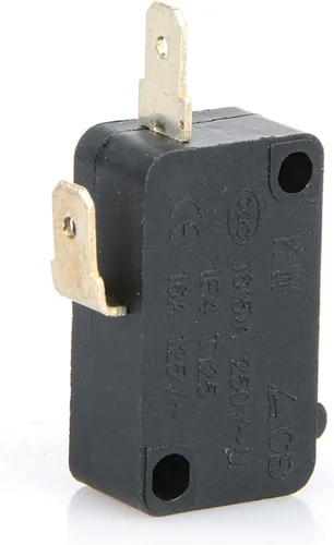 Miniatura 3 de 5 unids 15A 250V Micro interruptor de conexión única Mini interruptor de límite para puerta de horno microondas