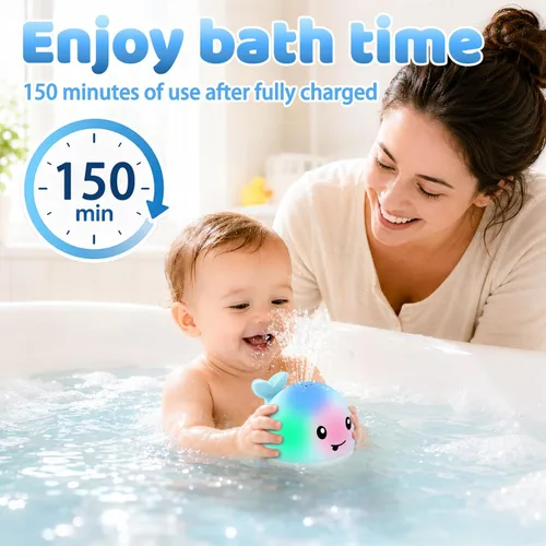 Miniatura 5 de ANGGIKO Juguetes de Baño para Bebé Niño, Rellenos para Calcetín Navideño Regalo para Niño de 1 Año, Juguetes de Baño para Niños de 1-3 Años, Juguete