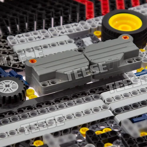Miniatura 2 de TEESE 415pcs Beam-Frame-Exles-Pins-Wheel Rebound-Motor, Compatible con Technic-Parts, para STEM-MOC-EV3-Project-Track-Car-Bulk- Bloques