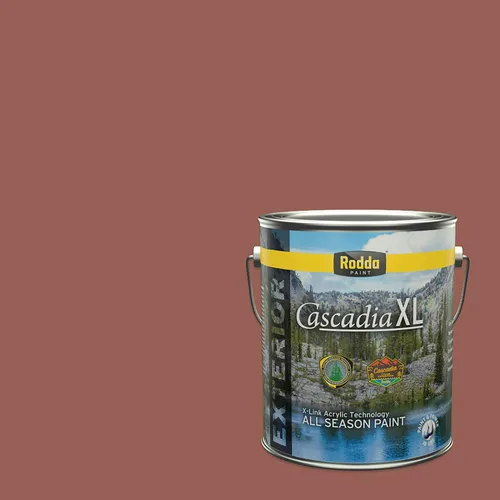 Miniatura 159 de Rodda Paint CASCADIA XL Pintura e imprimación satinada para exteriores en uno, cuarto de galón, Metropolis Mood