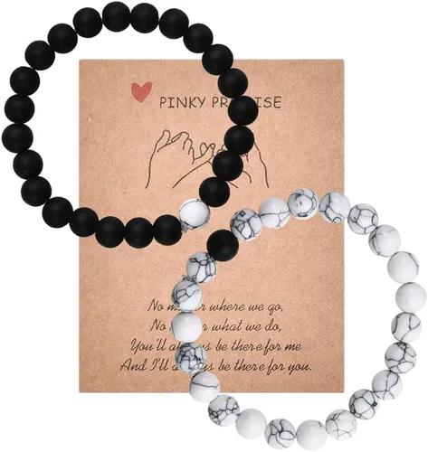 YangQian Pulsera de aniversario de cumpleaños, regalos para novia a mi novia, regalos de novio, novia, graduación, San Valentín, idea de regalo