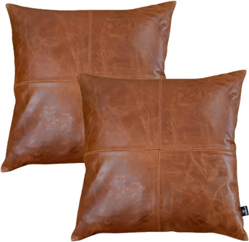 Miniatura 9 de Funda de almohada de piel de cordero – Funda de cojín para sofá, fundas decorativas para sala de estar o dormitorio de 20 x 20 pulgadas – Caja