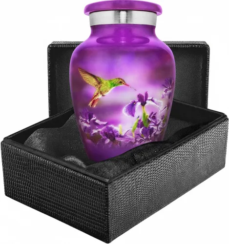 Miniatura 9 de Trupoint Memorials Urnas para cenizas humanas adultas para mujeres y hombres, urna decorativa de entierro, urnas de cremación fúnebre para mujeres