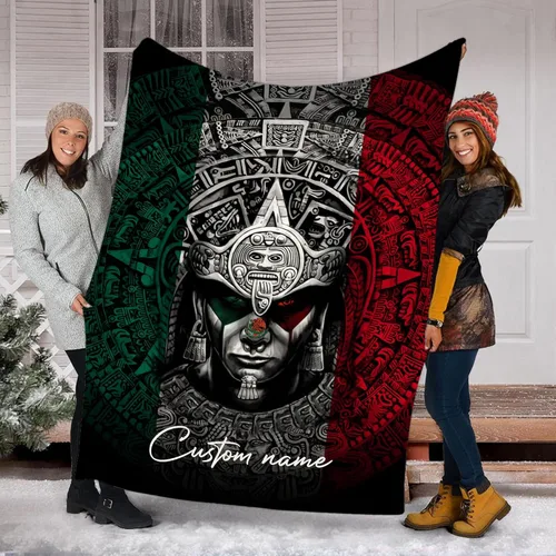 Miniatura 17 de Manta de México personalizada con nombre para hombres y mujeres, manta personalizada con bandera de México, manta de bandera mexicana, regalo
