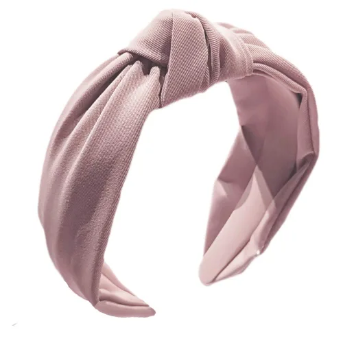 Miniatura 17 de Etercycle Diadema para mujeres, diadema ancha anudada, banda elástica para el cabello de yoga, accesorios de moda para el cabello para mujeres