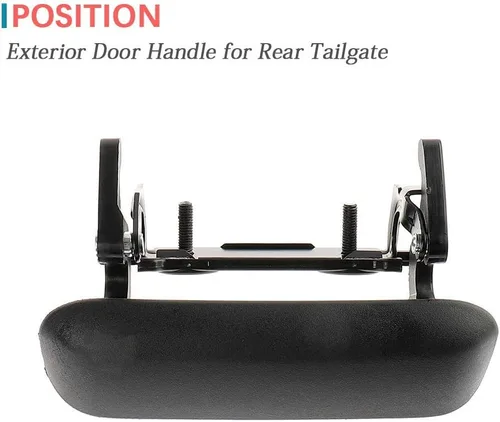 Miniatura 2 de IRONTEK Manija de puerta trasera para Ford Ranger 1998-2011, manija de puerta trasera sin resorte #1L5Z9943400AAA