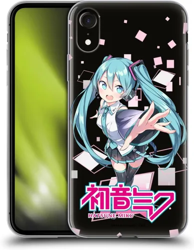 Miniatura 75 de Head Case Designs Licencia Oficial Hatsune Miku Gráficos Lindos Carcasa de Gel [Protección de Grado Militar] Compatible con Apple iPhone 7