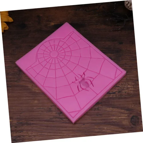 Miniatura 3 de Amosfun Moldes de resina para decoración de Halloween, plantillas de animales, molde de tela de araña, molde de tela de araña, pastel de azúcar