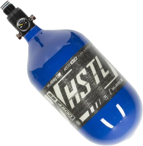 Miniatura 10 de HK Army 68ci 4500psi - Tanque de paintball HPA de fibra de carbono HSTL Negro
