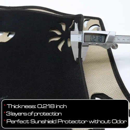 Miniatura 2 de para Hyundai Sonata 2011 2012 2013 2014 Funda para salpicadero, Funda para consola central, Alfombrilla para salpicadero, Protector de alfombra