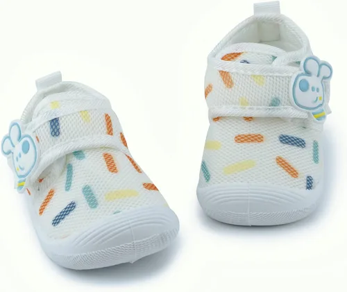 Miniatura 7 de WILLFUN Zapatos chirriantes para bebés, niños y niñas, tenis para primeros caminos, suela suave, para niños pequeños de 0 a 3 años