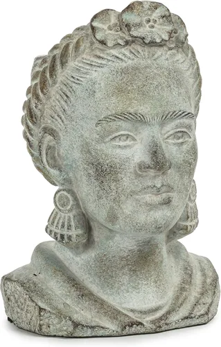 Miniatura 7 de Abbott Collection - Maceta pequeña con cabeza de Einstein, color gris (4 x 8 pulgadas)