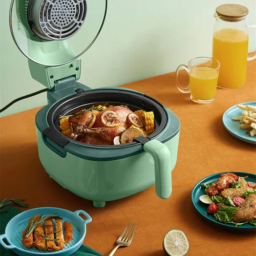 Miniatura 5 de Household 5L Electric Air Fryer Oil Free Low Fat Cooking Automatic Oil-Free Fryer French Fries Fryer
