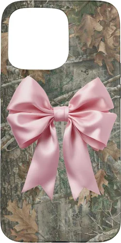 Miniatura 31 de Camo Pink Bow Case for iPhone 17