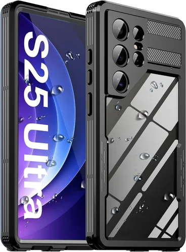 Miniatura 8 de Funda impermeable para Samsung Galaxy S23 Ultra, con protector de pantalla integrado, a prueba de polvo, a prueba de golpes, de cuerpo completo