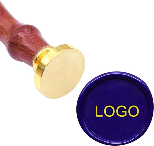 Miniatura 8 de SWANGSA Kit de sellos de cera personalizados de 4 piezas, sello de cera de sellado personalizado con imagen/logotipo personalizado