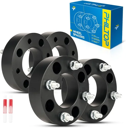 Miniatura 45 de PHILTOP Espaciador de rueda de 4 x 4 de 2 pulgadas, espaciadores de rueda centrados en las lengüetas para Polaris Trail Boss 330 2003-2013, Trail