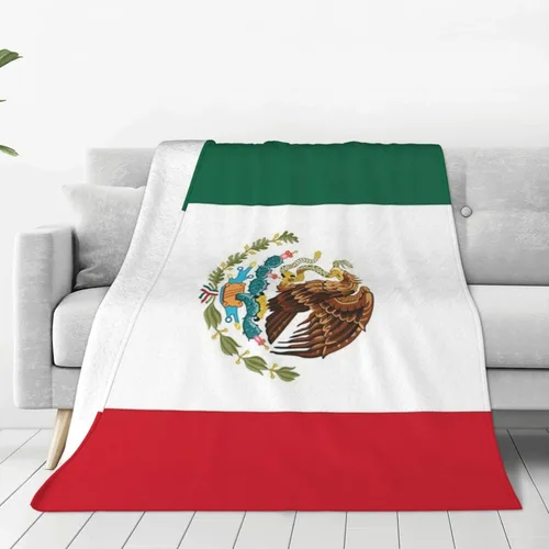 Miniatura 15 de Manta patriótica con la bandera de Canadá, ligera, acogedora y cálida, manta para sofá o cama, 50 x 40 pulgadas Bandera de Canadá-v0001