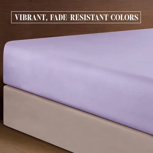 Miniatura 6 de Elegant Comfort - Juego de ropa de cama resistente a arrugas y decoloración más acogedor, sábana bajera elástica en todo el contorno, bolsillo