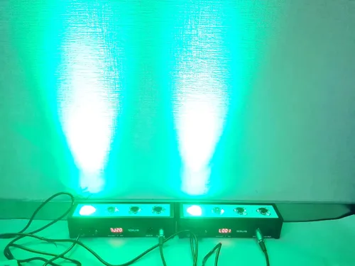 Miniatura 7 de Luz LED para escenario de lavado de pared, 4 piezas, X3W RGB 3 en 1 LED y casa de aluminio completo de 7 modos DMX512 para discoteca/fiesta/teatro