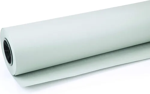 Lineco Papel de respaldo para marcos. Pulido, sin ácidos, sin lignina. Rollos de 12 X 72'' con un grosor de 0.006 pulgadas. Porosidad moderada para
