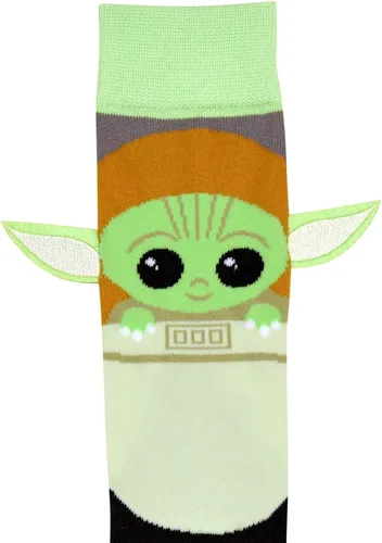 Miniatura 3 de STAR WARS Calcetines con orejas bordadas Baby Yoda I'm All Ears para hombre
