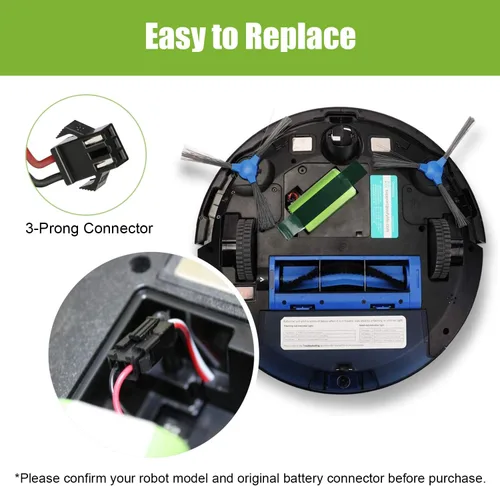 Miniatura 3 de KUNLUN Batería de repuesto para Eufy RoboVac 11 11C 11S 12 15C, 15C MAX, 25C 30 30C G10 Hybrid, G20 G30 G32 Pro, G40 Hybrid y para Ecovacs Deebot