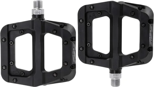 Miniatura 2 de FOOKER Pedales MTB para bicicleta de montaña, 3 rodamientos, antideslizantes, ligeros, de fibra de nailon, pedales de plataforma de bicicleta