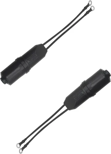 Miniatura 4 de FDXGYH Conector de antena de TV al aire libre 2pcs Transformador a juego de 300 Ohm a 75 Ohm Adaptador de cable coaxial UHF VHF FM