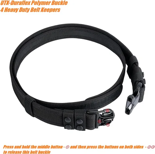 Miniatura 3 de Deber Cinturón Policial Seguridad Policial 2"/2.25" Cinturón táctico de la Patrulla
