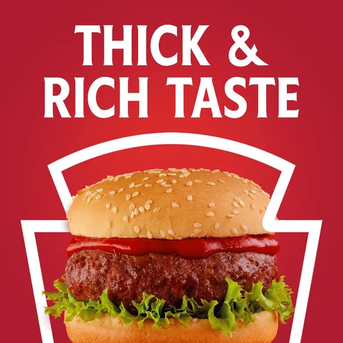Miniatura 4 de Heinz Kétchup de tomate (botella de 14 oz/396.89 g)