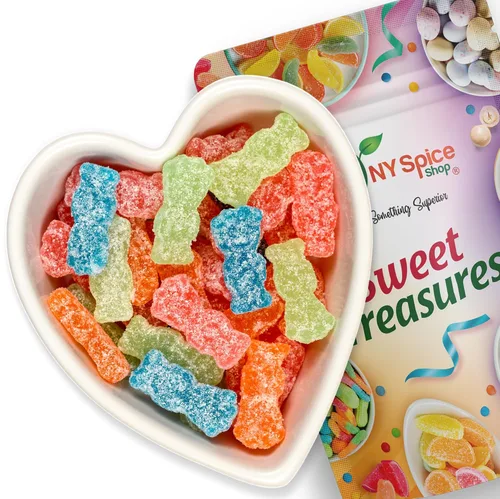 Miniatura 9 de NY Spice Shop Gummy Rings Candy - Anillos de Caramelo de 1 Libra - Deliciosos Anillos de Fruta - Anillos de Manzana Verde - Anillos de Caramelo
