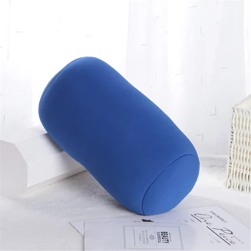 Miniatura 9 de ASkinds Almohada ortopédica de espuma viscoelástica para cuello cilíndrico redondo de microcuentas, 7 x 12 pulgadas