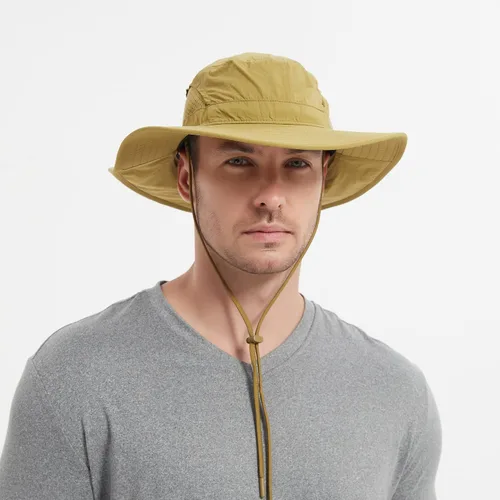 Miniatura 6 de Jemez Wide Brim Boonie Hat with Neck Flap UPF 50+ Sun Protection Breathable Safari Bucket Hat for Fishing Hiking